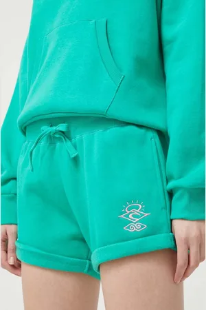 Rip Curl Kraťasy dámské, barva, s aplikací, high waist