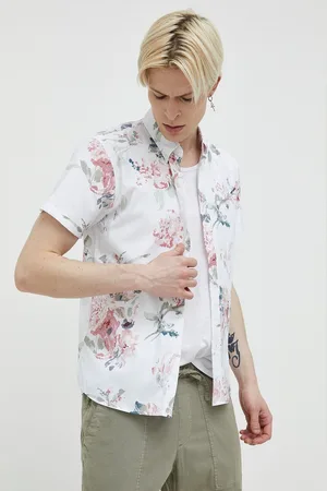 Abercrombie & Fitch Košile pánská, barva, regular, s límečkem button-down
