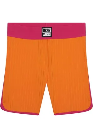 DKNY Dětské kraťasy barva, s aplikací