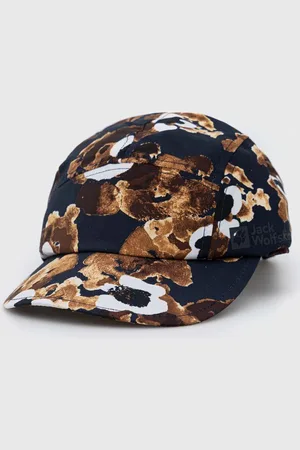 Jack Wolfskin Kšiltovka 10 tmavomodrá barva, vzorovaná