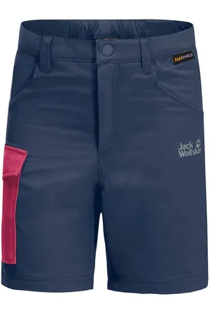 Jack Wolfskin Dětské kraťasy ACTIVE SHORTS K vzorované