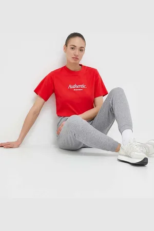 New Balance Bavlněné tričko barva