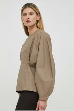 By Malene Birger Bavlněná halenka Maias dámská, barva, hladká
