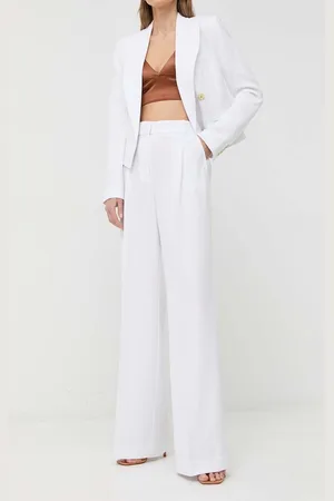 Michael Kors Kalhoty dámské, barva, jednoduché, high waist