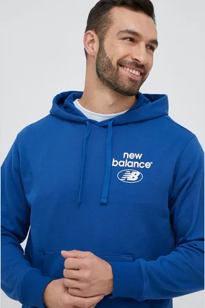 New Balance Mikina pánská, s kapucí, s potiskem