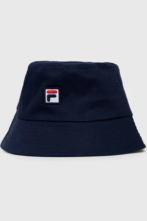 Fila Bavlněná čepice tmavomodrá barva