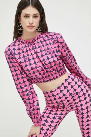Moschino Halenka dámská, barva, vzorovaná