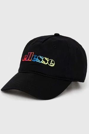Ellesse Bavlněná baseballová čepice barva, s potiskem, SARA3012-BLACK