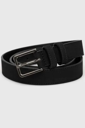 Emporio Armani Kožený pásek pánský, barva