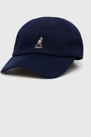 Kangol Kšiltovka tmavomodrá barva, s aplikací
