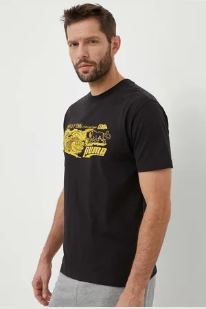 PUMA Bavlněné tričko X STAPLE barva, s potiskem