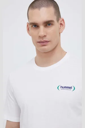 Hummel Bavlněné tričko barva