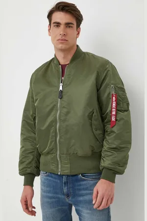 Alpha Industries Oboustranná bomber bunda MA-1 pánská, barva, přechodná, 100101.01