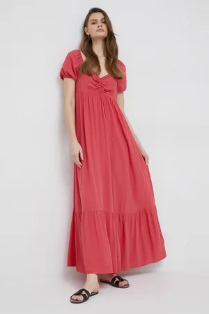 Pepe Jeans Šaty Bernardette barva, maxi