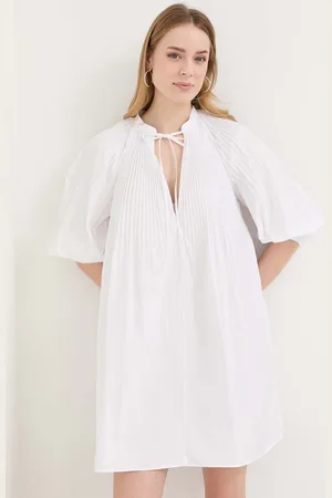 RED Valentino Šaty barva, mini, oversize