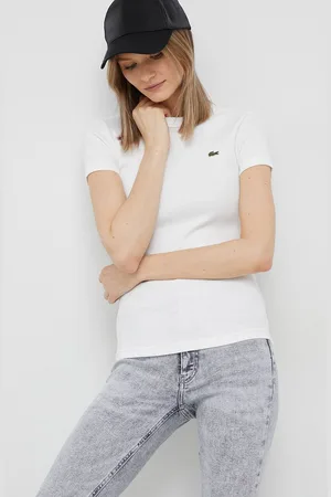 Lacoste Bavlněné tričko barva