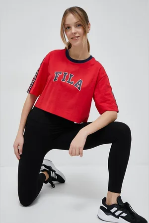 Fila Bavlněné tričko x Hailey Bieber barva