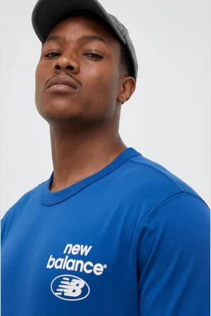 New Balance Bavlněné tričko s potiskem