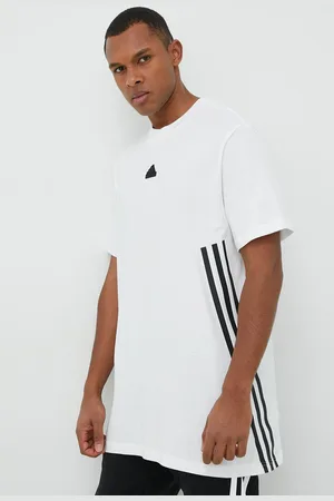 adidas Bavlněné tričko barva, s aplikací