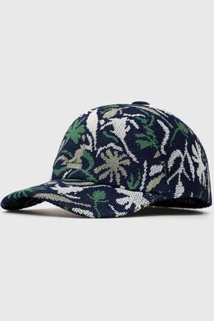 Kangol Kšiltovka tmavomodrá barva, vzorovaná