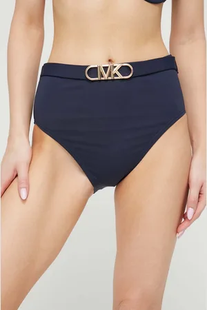 Michael Kors Plavkové kalhotky tmavomodrá barva