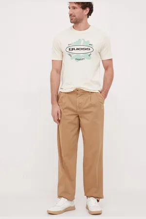 Tommy Hilfiger Bavlněné kalhoty x Shawn Mendes barva, jednoduché