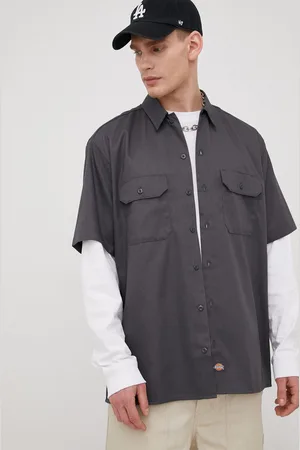 Dickies Košile pánská, barva, regular, s klasickým límcem