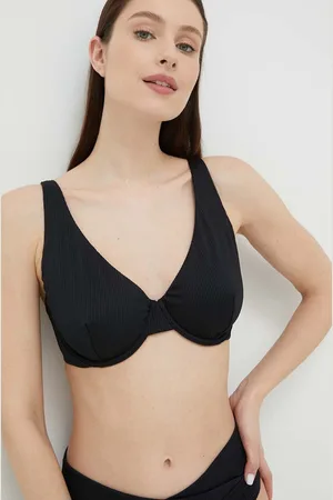 Hollister Plavková podprsenka barva, měkký košík