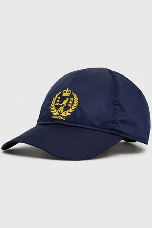 Kangol Kšiltovka tmavomodrá barva, s aplikací