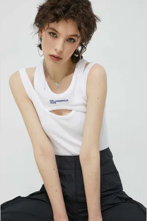 Karl Lagerfeld Top dámský, barva