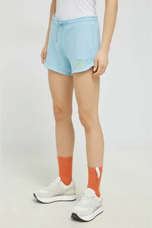 Reebok Kraťasy dámské, barva, s potiskem, medium waist