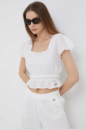 Pepe Jeans Bavlněný top Artemis barva