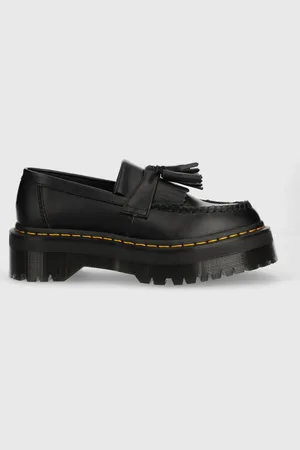 Dr. Martens Kožené mokasíny Adrian Quad dámské, barva, na platformě, DM27989001