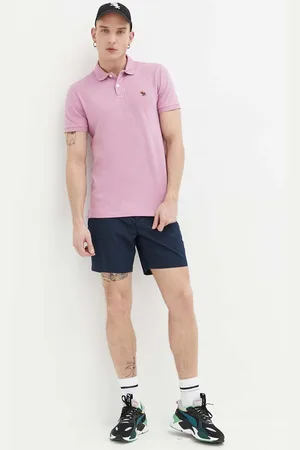 Abercrombie & Fitch Kraťasy pánské, tmavomodrá barva