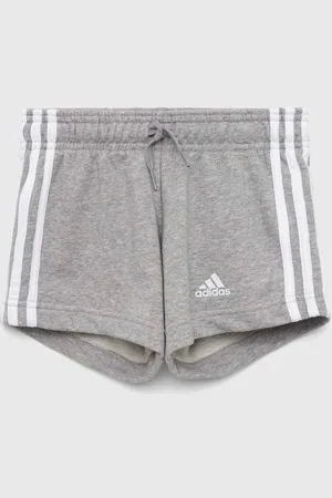 adidas Dětské kraťasy G 3S barva, melanžové, nastavitelný pas