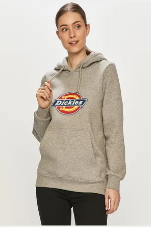 Dickies Mikina dámská, barva, s potiskem, DK0A4XCCGYM-GREYMELANG