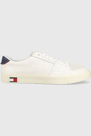 Tommy Hilfiger Kožené tenisky VULCANIZED ESS barva, EM0EM01106