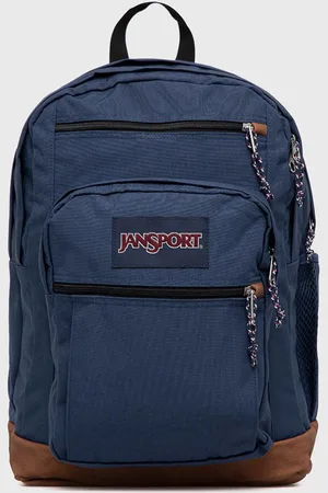 JanSport Batoh tmavomodrá barva, velký, hladký