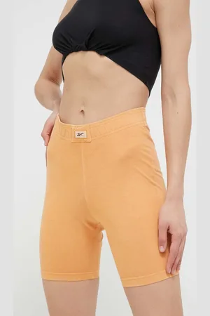 Reebok Kraťasy dámské, barva, hladké, high waist