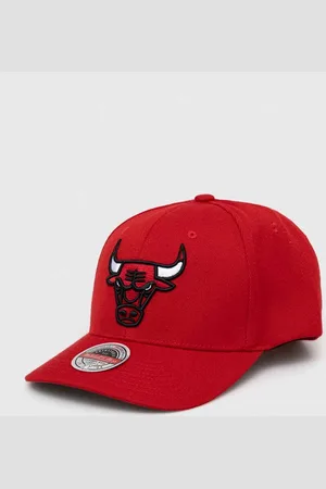 Mitchell & Ness Čepice s vlněnou směsí Chicago Bulls barva, s aplikací