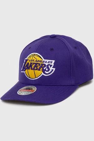 Mitchell & Ness Čepice s vlněnou směsí Los Angeles Lakers barva, s aplikací