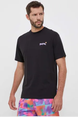 PUMA Bavlněné tričko X 8ENJAMIN barva, s potiskem
