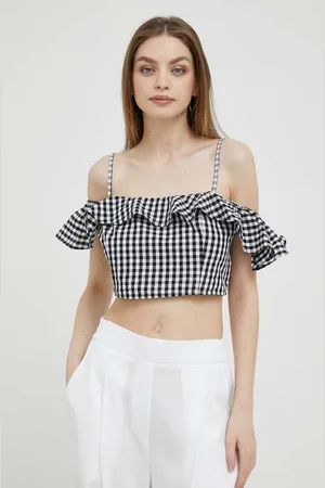 Benetton Top s příměsí lnu barva