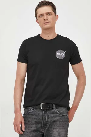 Alpha Industries Bavlněné tričko Space Shuttle T barva, s potiskem, 176507.03