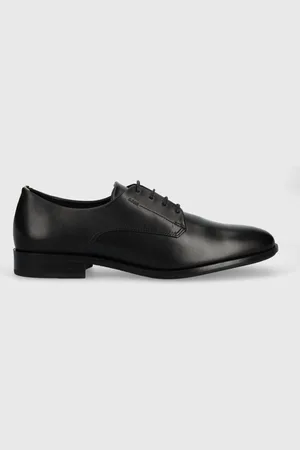HUGO BOSS Kožené polobotky Colby pánské, barva, 50498467