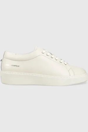 Karl Lagerfeld Kožené tenisky FLINT barva, KL53320