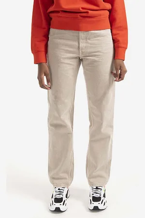 WoodWood Bavlněné džíny Ilo Rigid Denim high waist, 12211305.7051-LIGHTSA