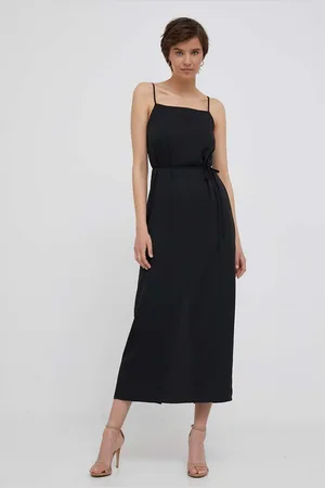Calvin Klein Šaty barva, maxi
