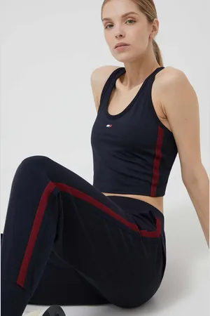 Tommy Hilfiger Top dámský, tmavomodrá barva