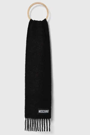 Moschino Vlněná šála barva